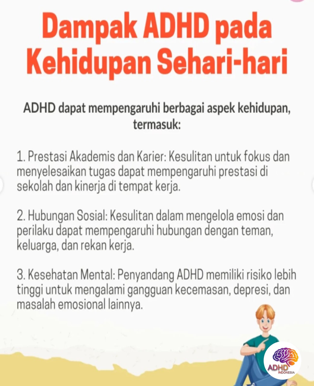 ADHD dan Hubungan Sosial Anak di Lingkungan Sekolah di Kota Gorontalo